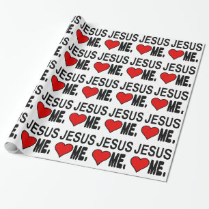 Jesus älskar mig Jesus gåvor Presentpapper