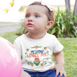 JESUS ÄLSKAR MIG Kristna T Shirt