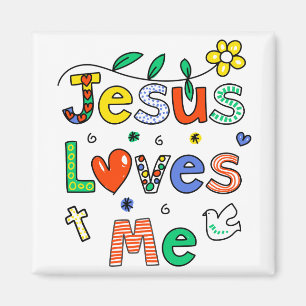 JESUS ÄLSKAR MIG MAGNET