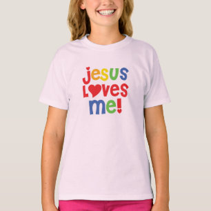 jesus älskar mig! (ungdomt-skjorta) tee shirt