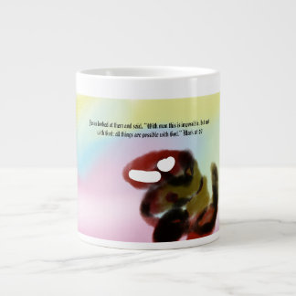 jesus älskar oss jumbo mugg