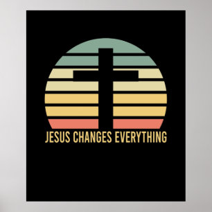 JESUS ÄNDRAR ALLT POSTER