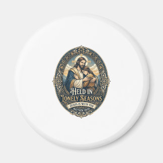 Jesus Änka Änkling Uppmuntran Vintage T-Shirt Ch Magnet