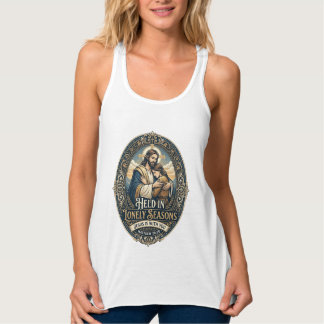 Jesus Änka Änkling Uppmuntran Vintage Tröja Ch Linne Med Racerback