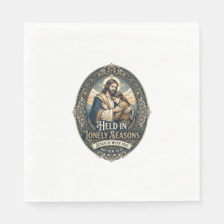 Jesus Änka Änkling Uppmuntran Vintage Tröja Ch Pappersservett