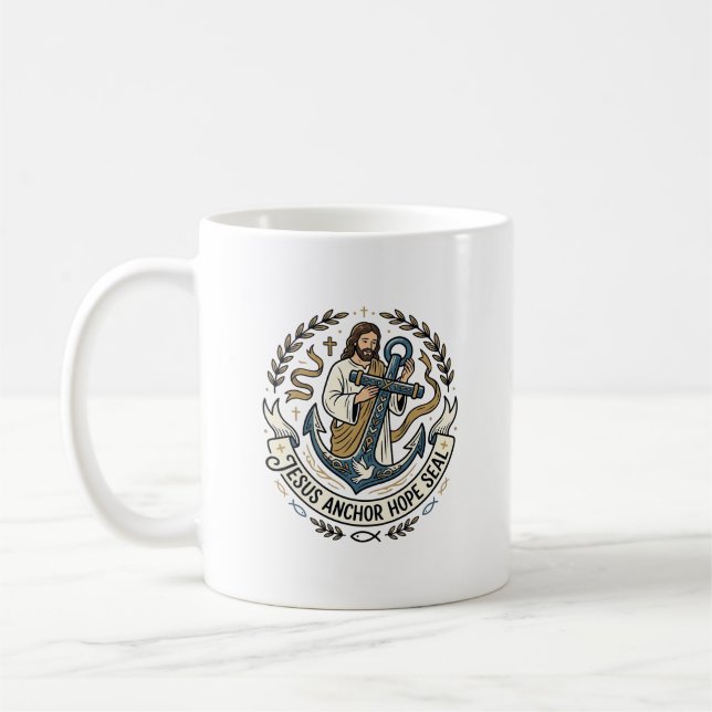 Jesus Ankar Hopp Sigill Jesus Ankar Hopp Sigill Ch Kaffemugg (Vänster)