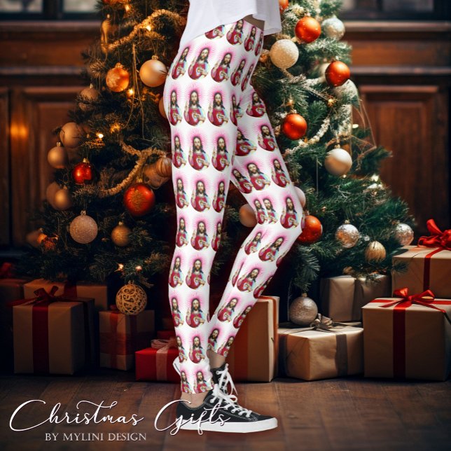 Jesus Anpassningsbar Leggings (Skapare uppladdad)