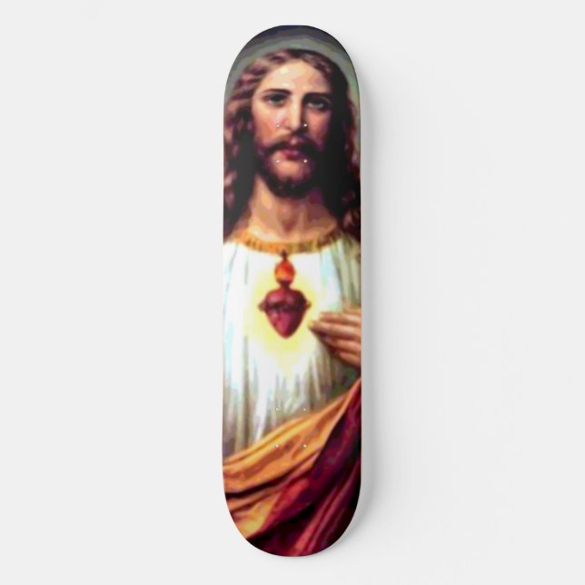 Jesus Anpassningsbar Pro Slider Board Skateboard Bräda 21,5 Cm (Framsida)