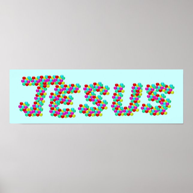 JESUS - Ansikte Poster (Framsidan)