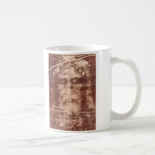 Jesus ansikte som är nära upp på dölja av Turi Kaffemugg
