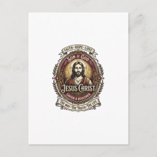 Jesus Antikviteter Arv Grafik T-Shirt Kristet Kons Vykort