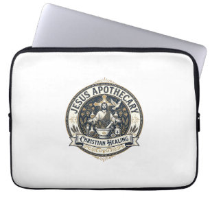 Jesus Apotek Kristet Helande Jesus Apoteket Laptop Fodral