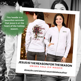 Jesus är Anledningen Full-Zip Unisex Tröja
