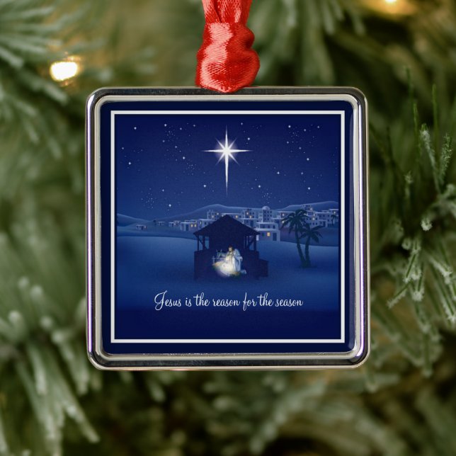 Jesus är anledningen Nativity Ornament (Träd)