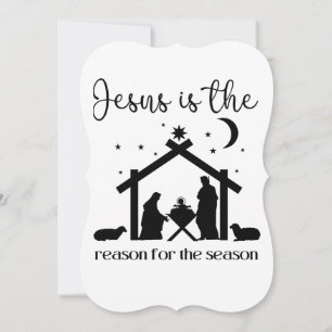 Jesus är anledningen till julen Jesus Kort