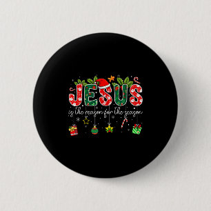 Jesus Är Anledningen Till Julen Jul Kristus Knapp