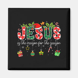 Jesus Är Anledningen Till Julen Jul Kristus Magnet