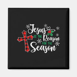 Jesus Är Anledningen Till Julen Jul Kristus Magnet