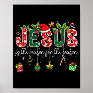 Jesus Är Anledningen Till Julen Jul Kristus Poster