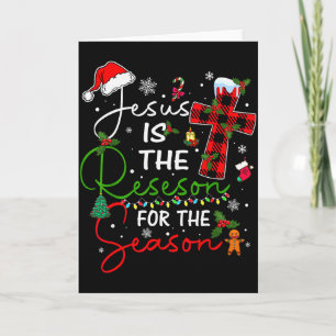 Jesus Är Anledningen Till Julen Jul Xmas Kort