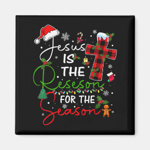 Jesus Är Anledningen Till Julen Jul Xmas Magnet