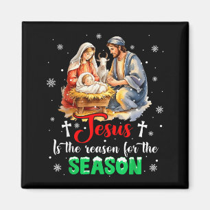 Jesus Är Anledningen Till Julen Jul Xmas Magnet