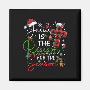 Jesus Är Anledningen Till Julen Jul Xmas Magnet