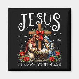 Jesus Är Anledningen Till Julen Jul Xmas Magnet