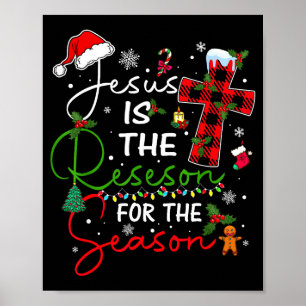Jesus Är Anledningen Till Julen Jul Xmas Poster