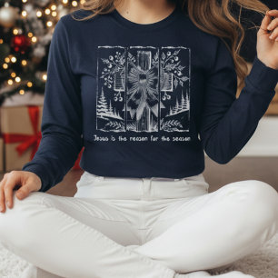 Jesus Är Anledningen Till Julsäsongen Jul T Shirt