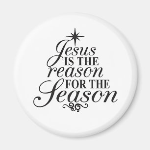 Jesus Är Anledningen Till Julsäsongen Magnet