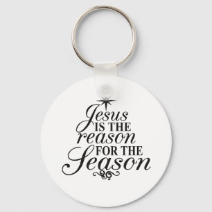 Jesus Är Anledningen Till Julsäsongen Nyckelring