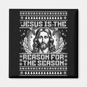 Jesus Är Anledningen Till Säsongen - Ful Jul Magnet