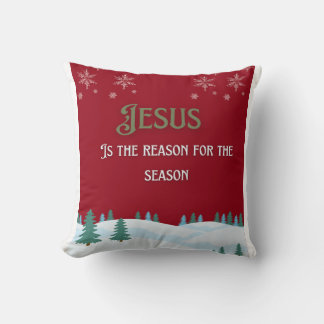 Jesus är anledningen till säsongen kastkudde kudde