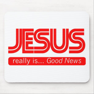 Jesus är bra nyheterna musmatta