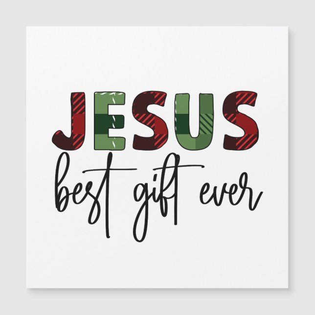 Jesus är den bästa gåvan någonsin från den kristna (Framsida)