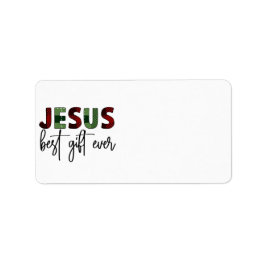 Jesus är den bästa gåvan någonsin från den kristna adressetikett