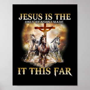 Jesus är den enda anledningen till att jag gjorde  poster