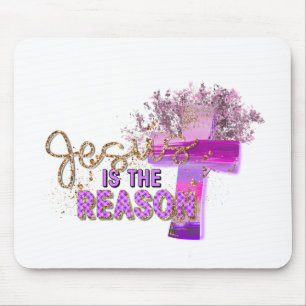 Jesus är den kristna Mouse Pad Musmatta
