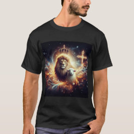 Jesus är den Lejona och lammen T Shirt
