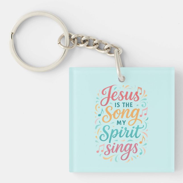 Jesus är den sång min ande sjunger (Framsidan)