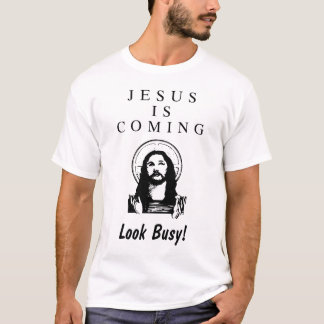 Jesus är den upptagna kommande looken tee shirt