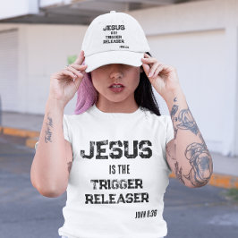Jesus är den utlösande tron frihet t shirt