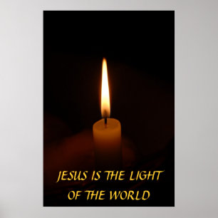 JESUS ÄR DET LJUST AV VÄRLDEN…, Religiösan po Poster