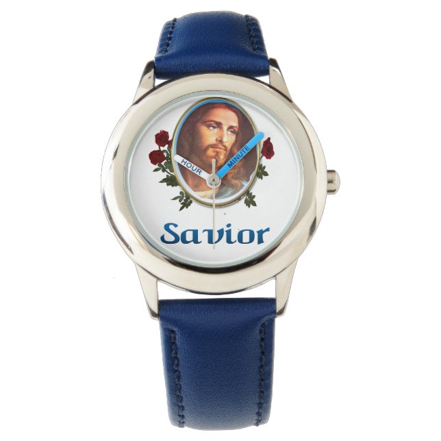 Jesus är frälsaren armbandsur (Framsida)