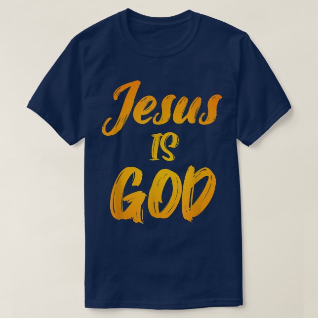JESUS ÄR GOD T SHIRT (Design framsida)