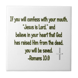 Jesus är Gud Kakelplatta