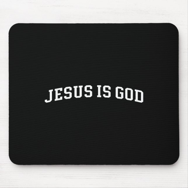 Jesus är Gud  Musmatta (Framsidan)