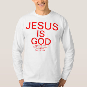 Jesus är guden tee shirt