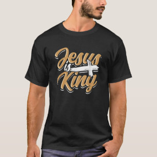 Jesus är Guds troende i Kung T Shirt